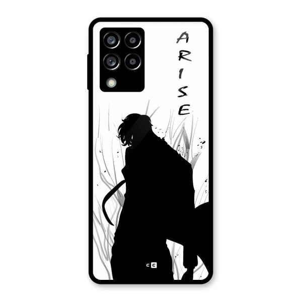 Awesome Jinwoo Arise Glass Back Case for Galaxy M53 5G