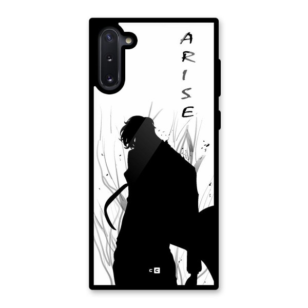 Awesome Jinwoo Arise Glass Back Case for Galaxy Note 10