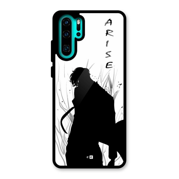 Awesome Jinwoo Arise Glass Back Case for Huawei P30 Pro