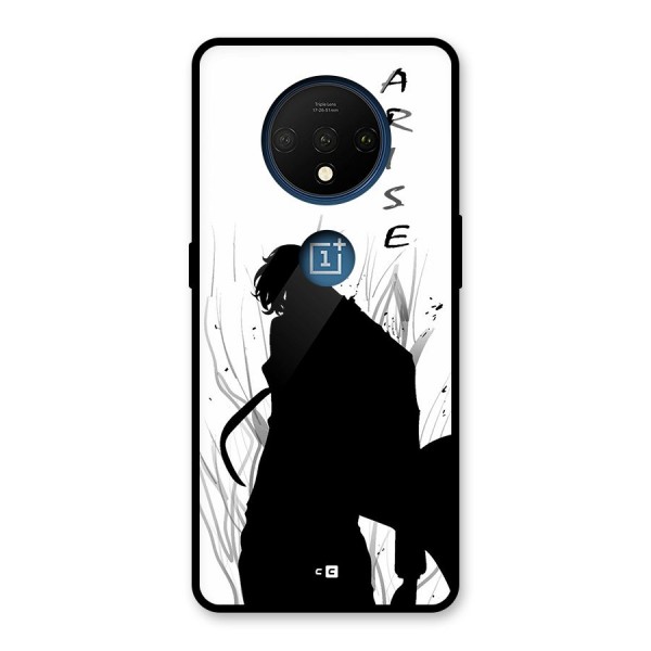 Awesome Jinwoo Arise Glass Back Case for OnePlus 7T