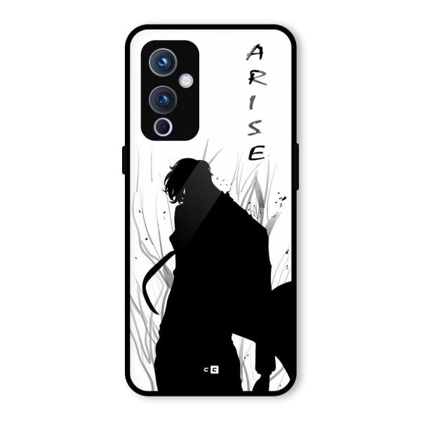 Awesome Jinwoo Arise Glass Back Case for OnePlus 9