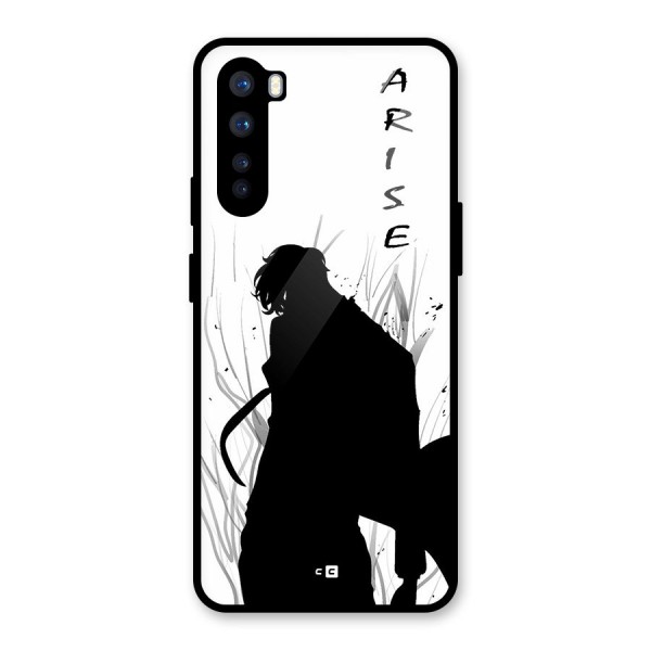 Awesome Jinwoo Arise Glass Back Case for OnePlus Nord