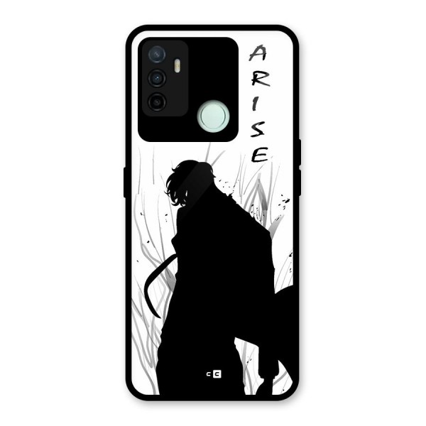 Awesome Jinwoo Arise Glass Back Case for Oppo A53