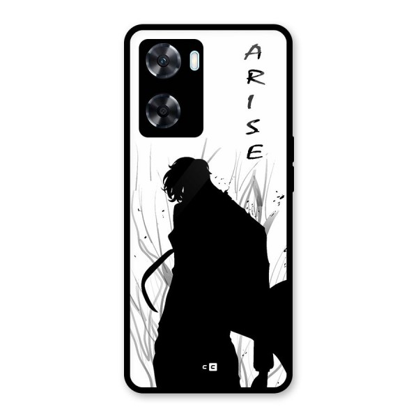 Awesome Jinwoo Arise Glass Back Case for Oppo A77