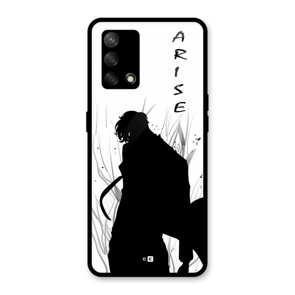 Awesome Jinwoo Arise Glass Back Case for Oppo F19s