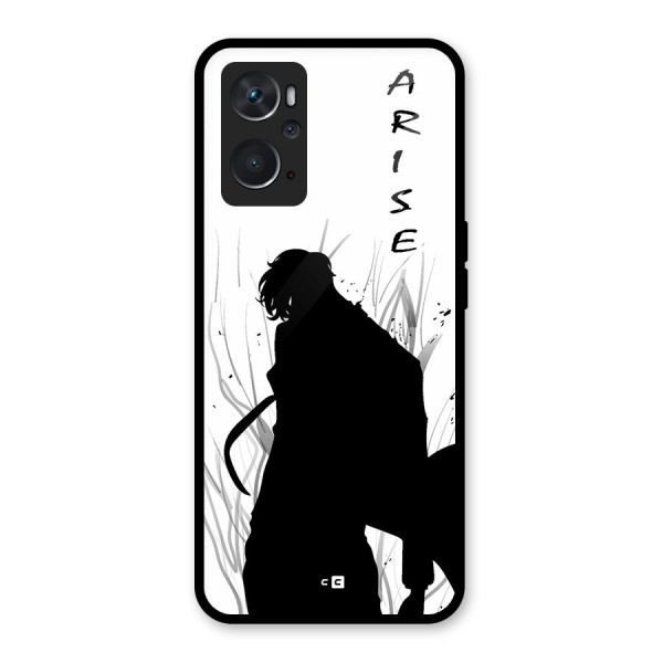 Awesome Jinwoo Arise Glass Back Case for Oppo K10 4G