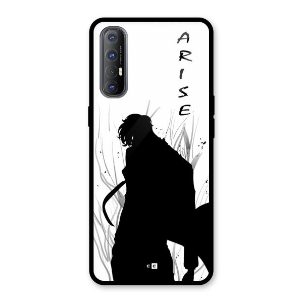 Awesome Jinwoo Arise Glass Back Case for Oppo Reno3 Pro