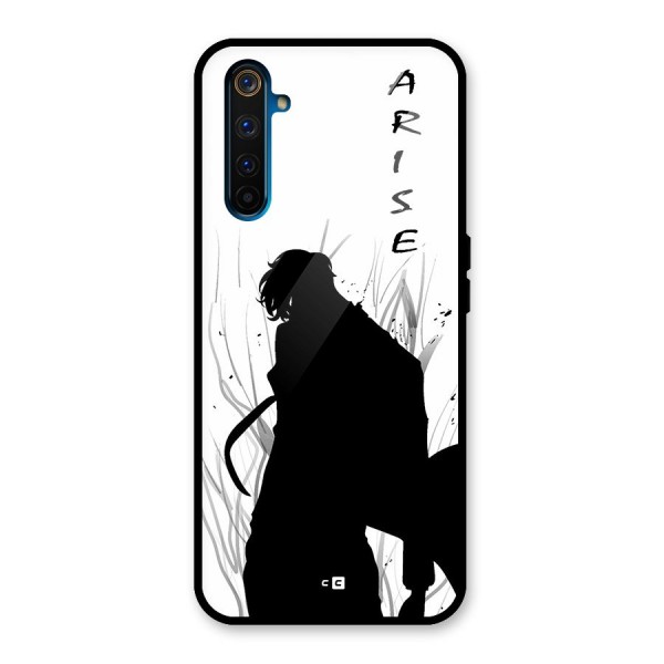 Awesome Jinwoo Arise Glass Back Case for Realme 6 Pro