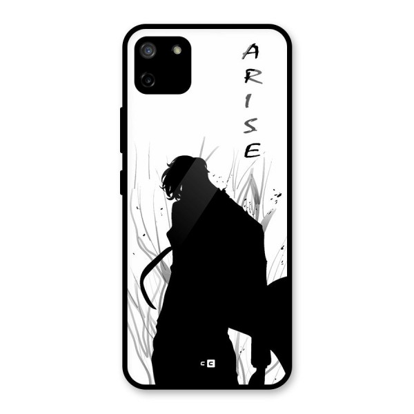 Awesome Jinwoo Arise Glass Back Case for Realme C11