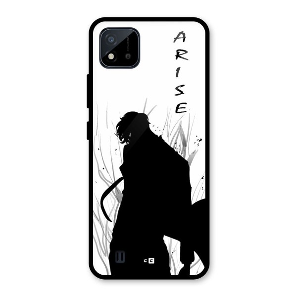 Awesome Jinwoo Arise Glass Back Case for Realme C11 2021