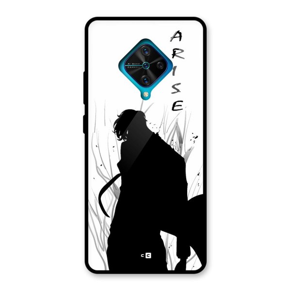 Awesome Jinwoo Arise Glass Back Case for Vivo S1 Pro