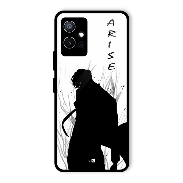 Awesome Jinwoo Arise Glass Back Case for Vivo T1 5G