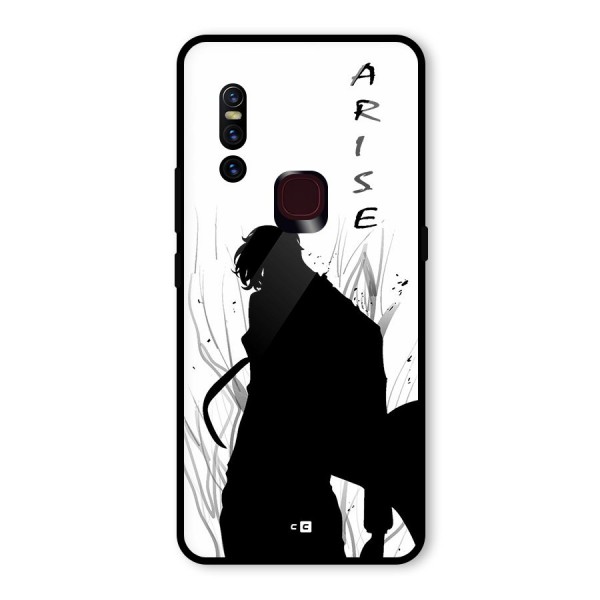 Awesome Jinwoo Arise Glass Back Case for Vivo V15