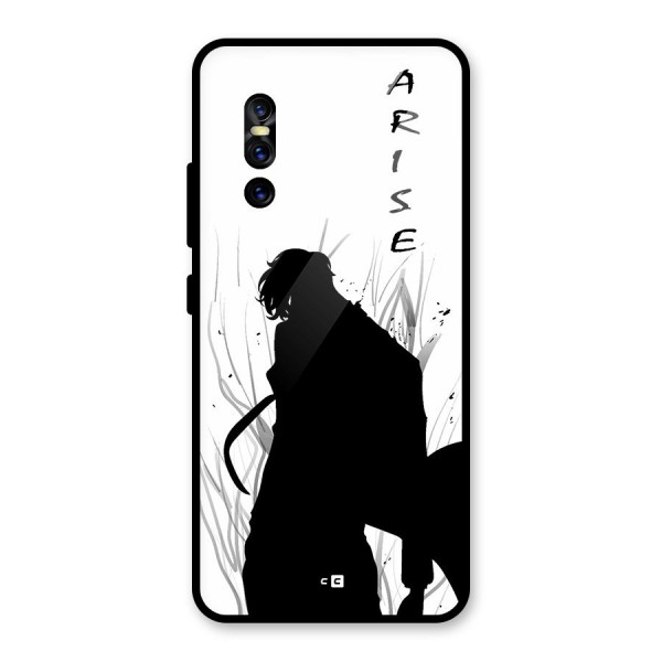 Awesome Jinwoo Arise Glass Back Case for Vivo V15 Pro