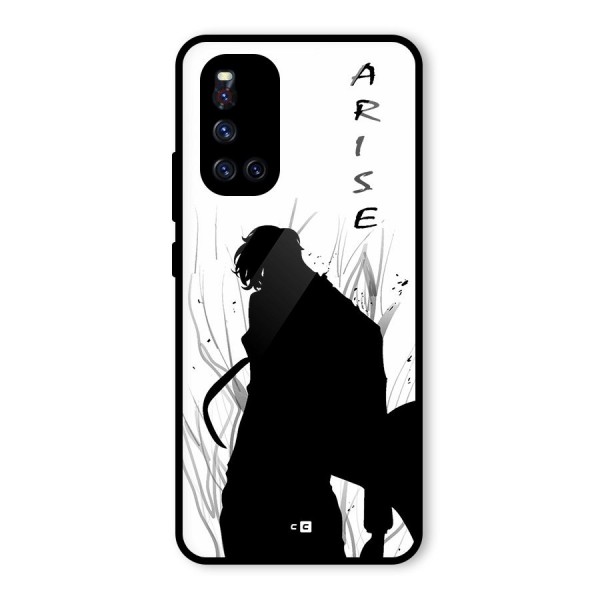 Awesome Jinwoo Arise Glass Back Case for Vivo V19