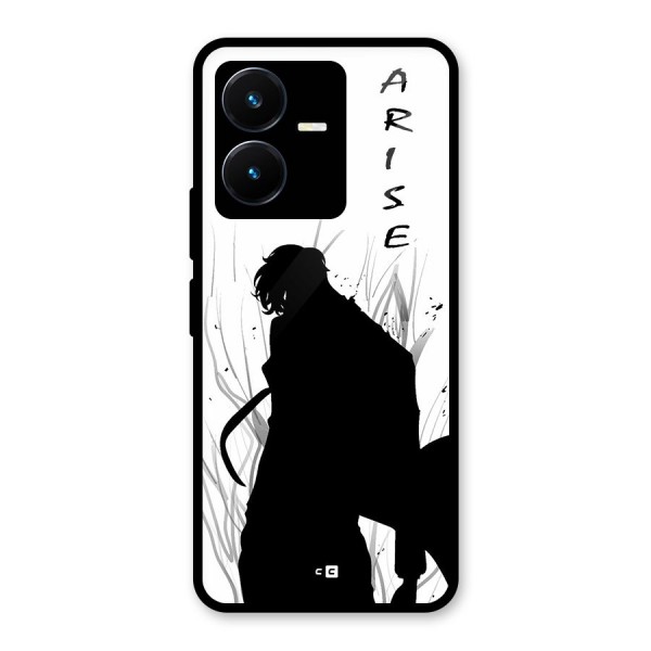 Awesome Jinwoo Arise Glass Back Case for Vivo Y22