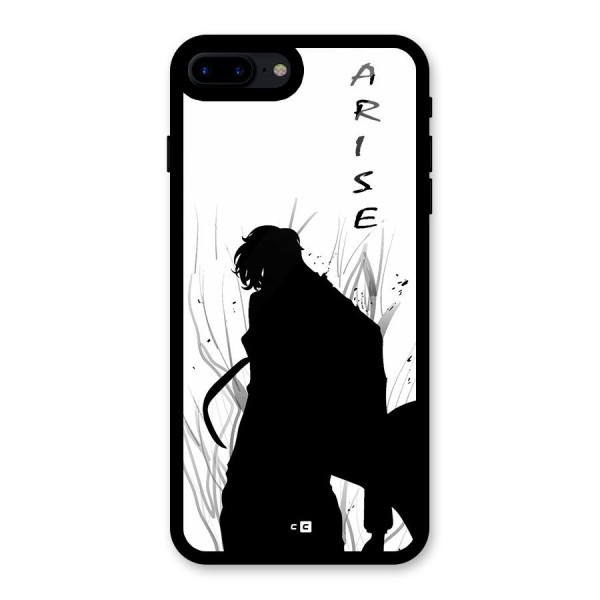 Awesome Jinwoo Arise Glass Back Case for iPhone 7 Plus