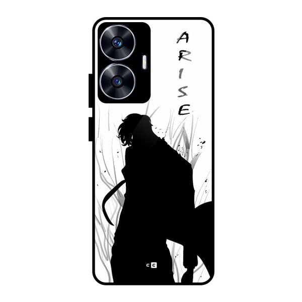 Awesome Jinwoo Arise Glass Back Case for realme C55