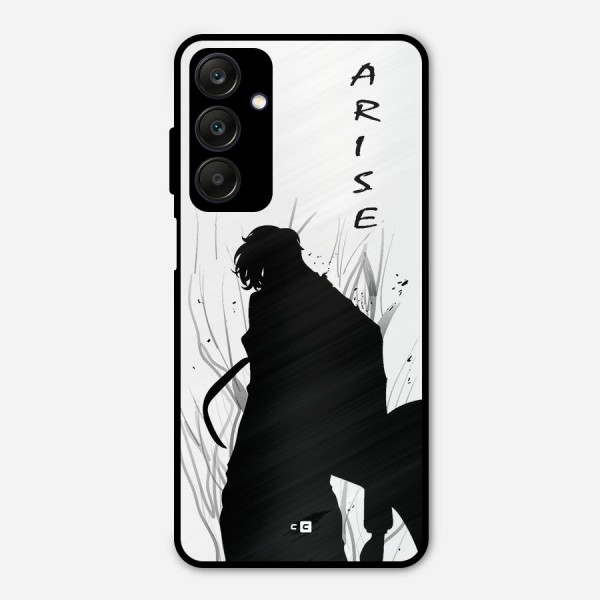 Awesome Jinwoo Arise Metal Back Case for Galaxy A25 5G