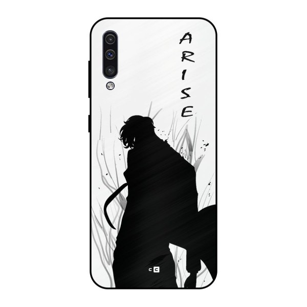 Awesome Jinwoo Arise Metal Back Case for Galaxy A30s