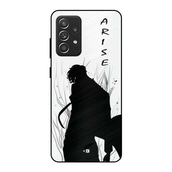 Awesome Jinwoo Arise Metal Back Case for Galaxy A52