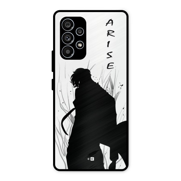 Awesome Jinwoo Arise Metal Back Case for Galaxy A53 5G