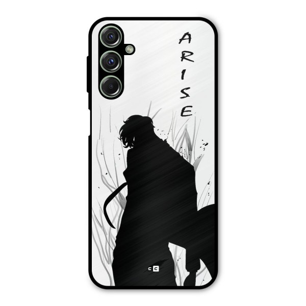 Awesome Jinwoo Arise Metal Back Case for Galaxy F34