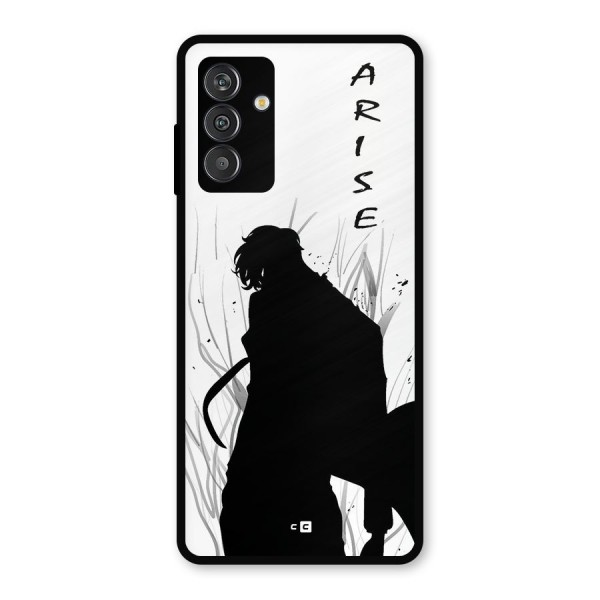 Awesome Jinwoo Arise Metal Back Case for Galaxy M14 5G