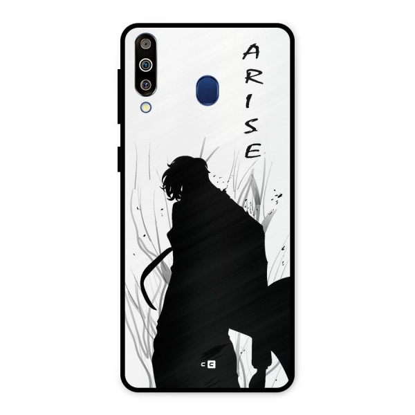 Awesome Jinwoo Arise Metal Back Case for Galaxy M30