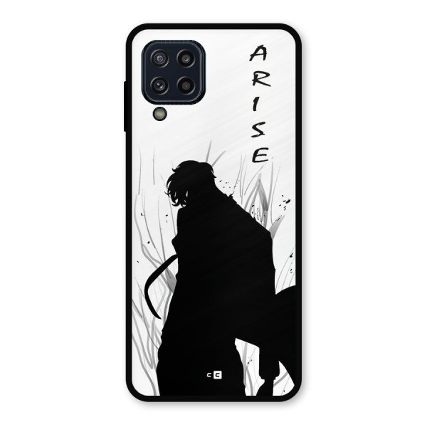 Awesome Jinwoo Arise Metal Back Case for Galaxy M32