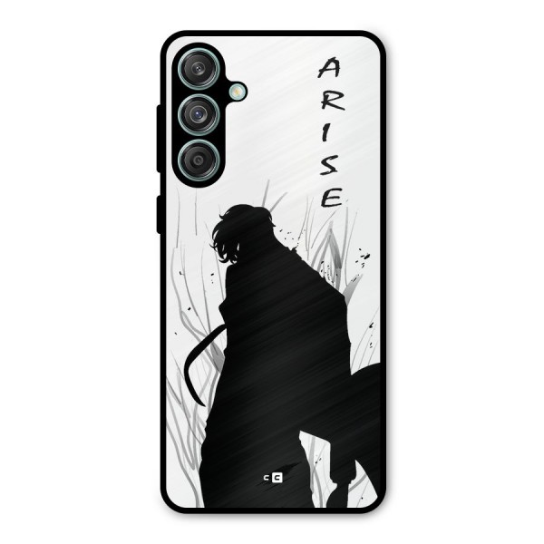 Awesome Jinwoo Arise Metal Back Case for Galaxy M55 5G