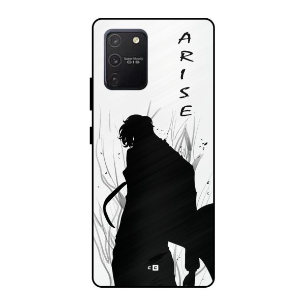 Awesome Jinwoo Arise Metal Back Case for Galaxy S10 Lite