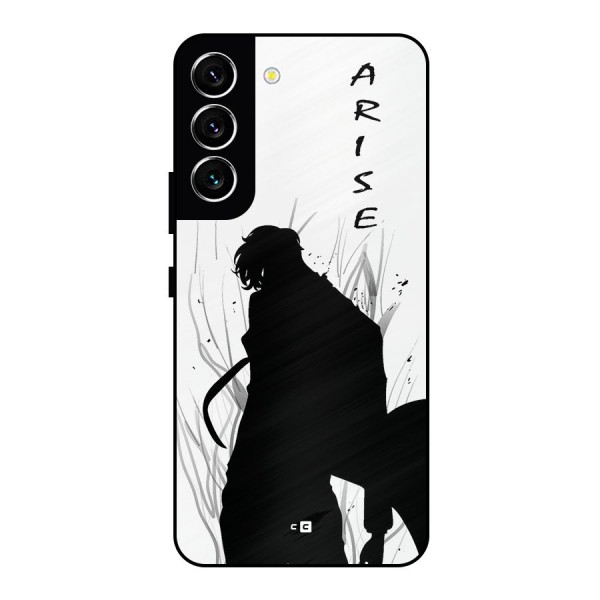 Awesome Jinwoo Arise Metal Back Case for Galaxy S22 5G