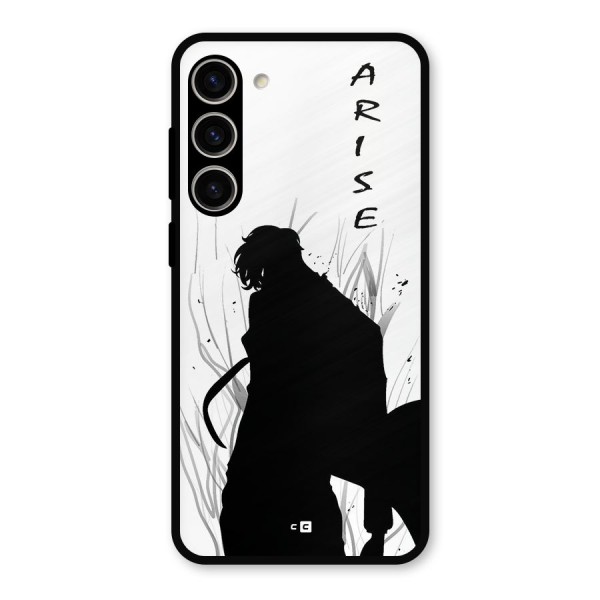 Awesome Jinwoo Arise Metal Back Case for Galaxy S23 Plus