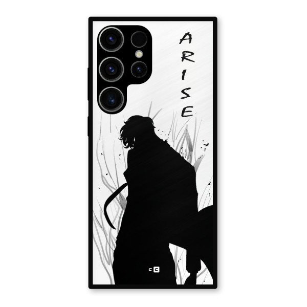 Awesome Jinwoo Arise Metal Back Case for Galaxy S23 Ultra