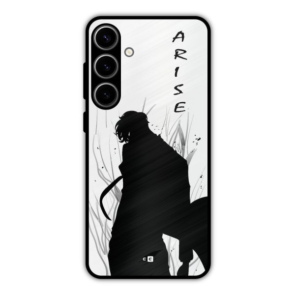 Awesome Jinwoo Arise Metal Back Case for Galaxy S24 Plus