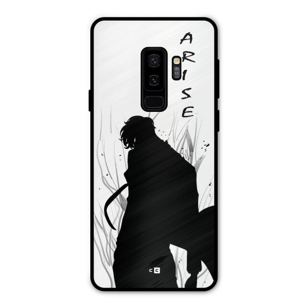 Awesome Jinwoo Arise Metal Back Case for Galaxy S9 Plus