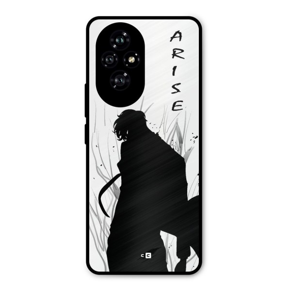 Awesome Jinwoo Arise Metal Back Case for Honor 200