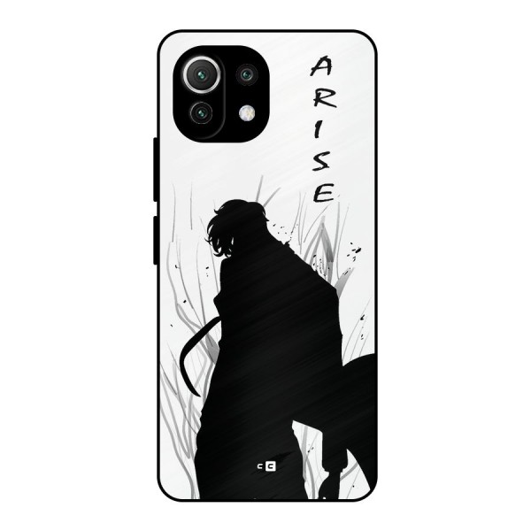 Awesome Jinwoo Arise Metal Back Case for Mi 11 Lite