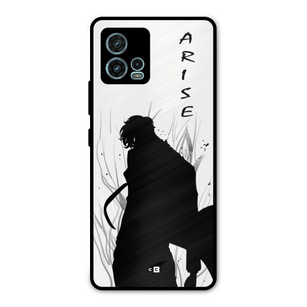 Awesome Jinwoo Arise Metal Back Case for Moto G72