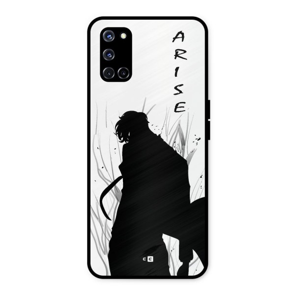 Awesome Jinwoo Arise Metal Back Case for Oppo A52