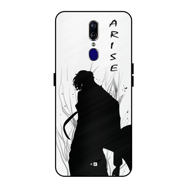 Awesome Jinwoo Arise Metal Back Case for Oppo F11