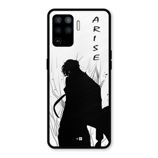 Awesome Jinwoo Arise Metal Back Case for Oppo F19 Pro