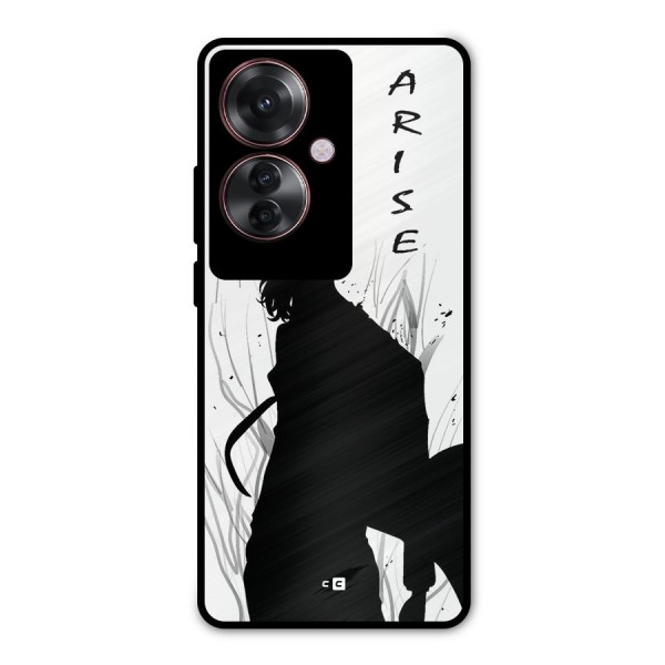 Awesome Jinwoo Arise Metal Back Case for Oppo F25 Pro