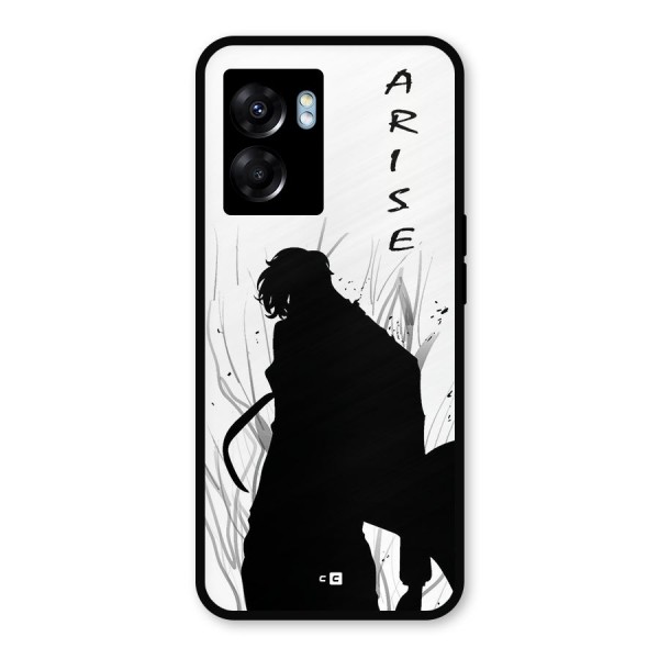 Awesome Jinwoo Arise Metal Back Case for Oppo K10 (5G)