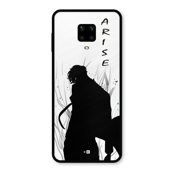 Awesome Jinwoo Arise Metal Back Case for Poco M2 Pro