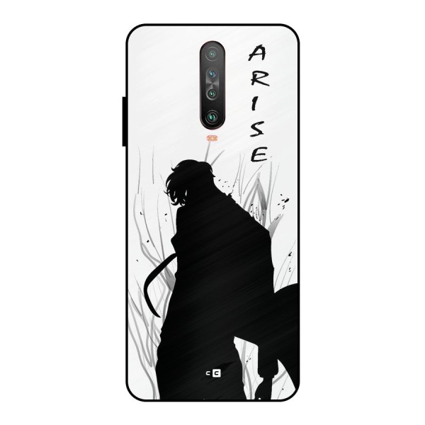 Awesome Jinwoo Arise Metal Back Case for Poco X2