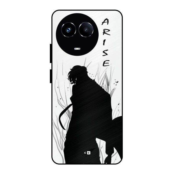 Awesome Jinwoo Arise Metal Back Case for Realme 11X