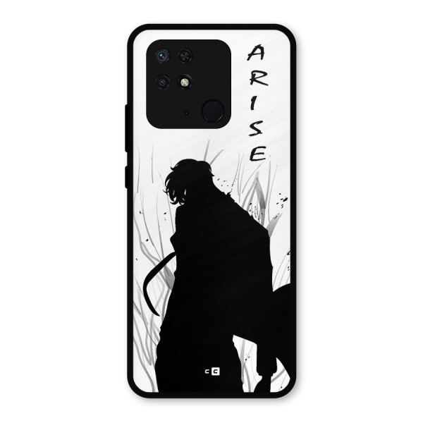 Awesome Jinwoo Arise Metal Back Case for Redmi 10