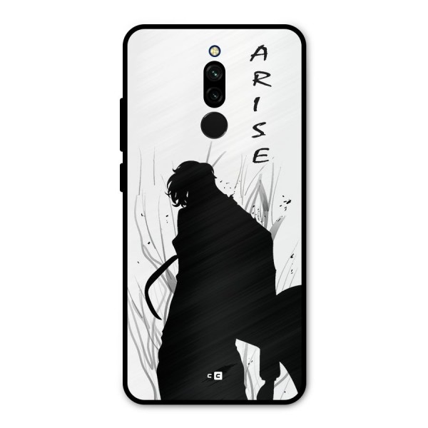 Awesome Jinwoo Arise Metal Back Case for Redmi 8